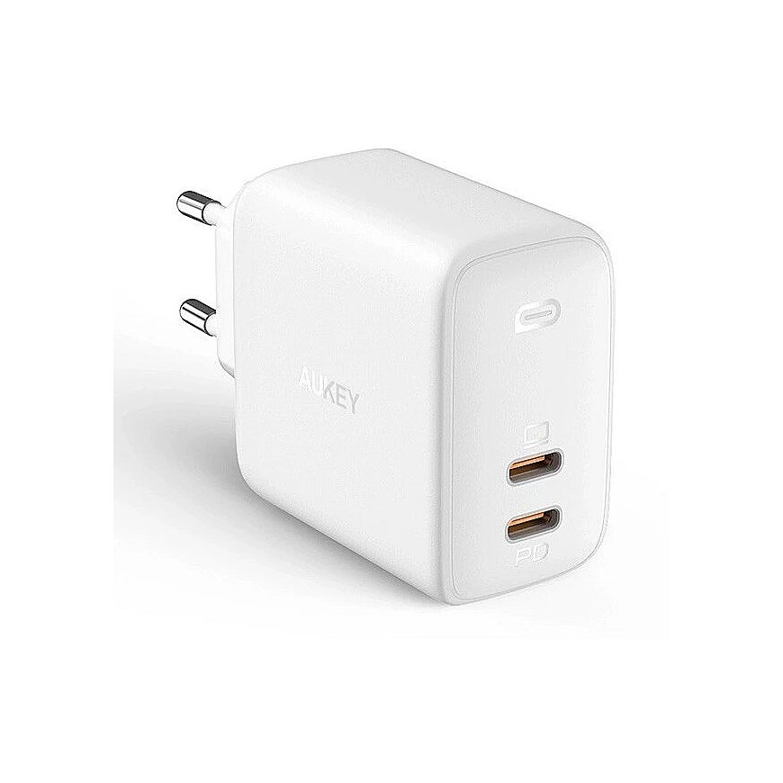 AUKEY PA-B4 White Omnia GaN Wall Charger 2xUSB – 2