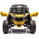 Lean Cars Baterija maitinamas Buggy Can-am DK-CA003 geltonas Lean Cars Baterija maitinamas Buggy Can-am DK-CA003 geltonas
