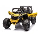 Lean Cars Baterija maitinamas Buggy Can-am DK-CA003 geltonas Lean Cars Baterija maitinamas Buggy Can-am DK-CA003 geltonas