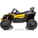 Lean Cars Baterija maitinamas Buggy Can-am DK-CA003 geltonas Lean Cars Baterija maitinamas Buggy Can-am DK-CA003 geltonas