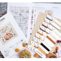 luca S Counted Cross Stitch Kit "Boo To You" 15x14cm SLETIL8814