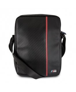 Torba BMW BMTB8CAPRBK Tablet 8" czarny|black Carbon | Red Stripe