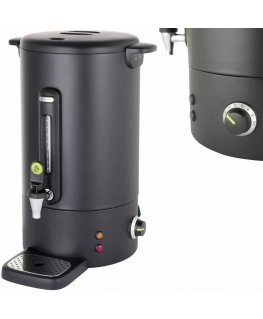 Coffee heater with non-drip tap black Concept Line 18 l - Hendi 211465