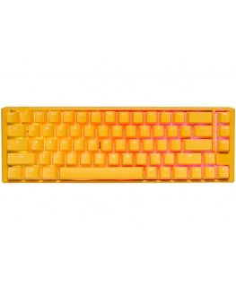 Ducky One 3 Yellow SF klaviatūra USB QWERTY Anglų (JAV) Geltona