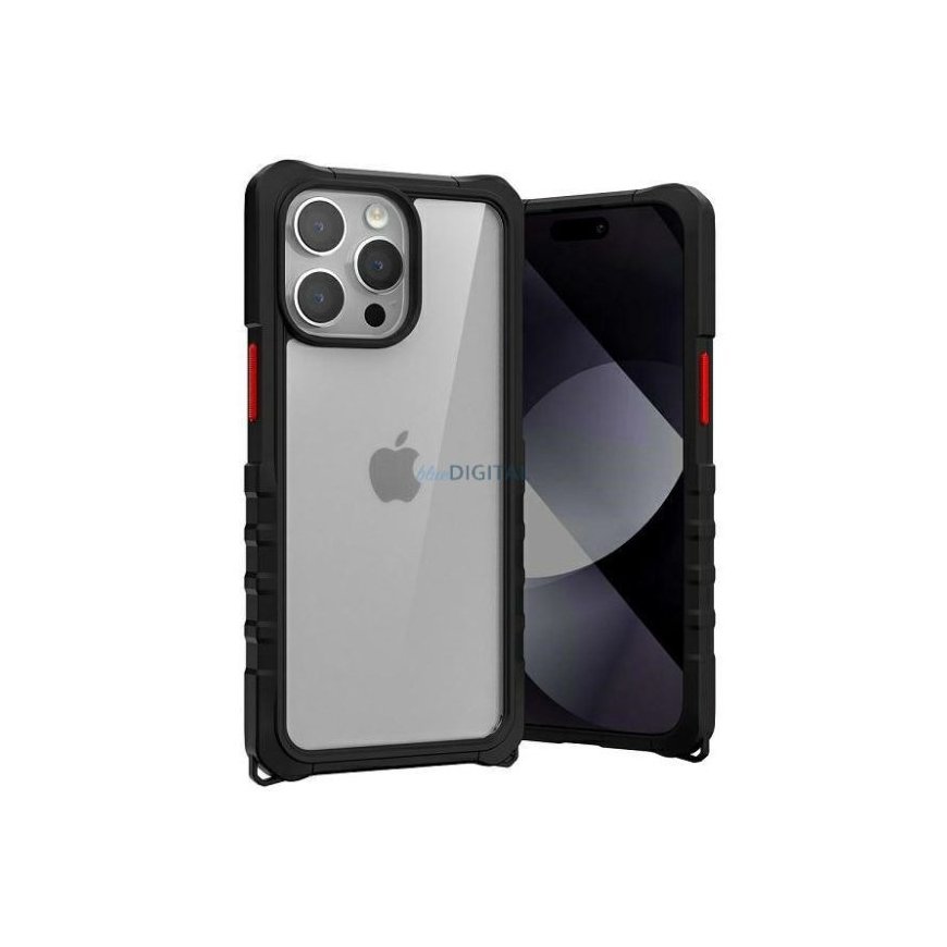 Mercury Bumper Pop Case iPhone 15 Pro Max 6,7" czarny |black – 2