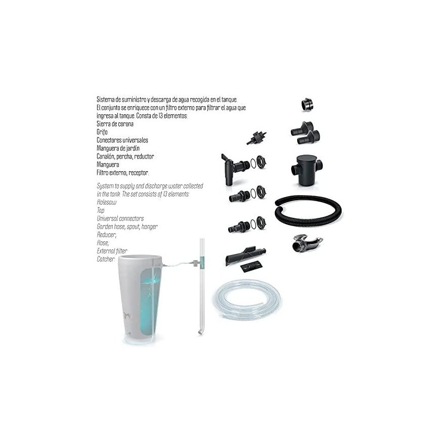 Prosperplast ICANSET 7 VANDENS BAKERĖS JUNGIMO RINKINYS – 2