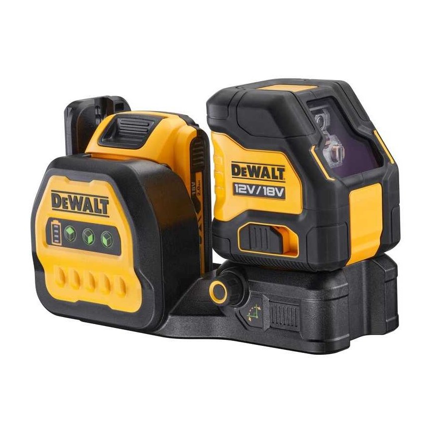 Dewalt cross line laser DCE088D1G18, green beam, 12/18V, 1x2.0Ah – 2