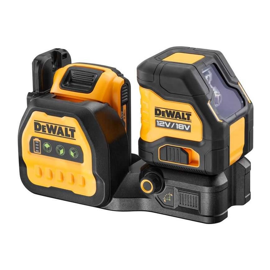 Dewalt cross line laser DCE088D1G18, green beam, 12/18V, 1x2.0Ah – 4