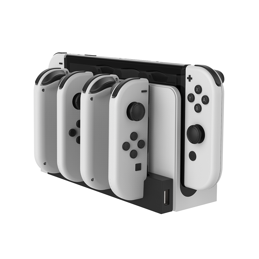 iPega 9186 Charger Dock pro N-Switch a Joy-con Black|Red