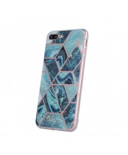 Fusion Geometric Marble silicone case For Apple iPhone 11 Pro bl