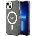 Guess GUHMP14SHCMCGK iPhone 14 6.1" czarny|black hardcase Glitte Guess GUHMP14SHCMCGK iPhone 14 6.1" czarny|black hardcase Glitte