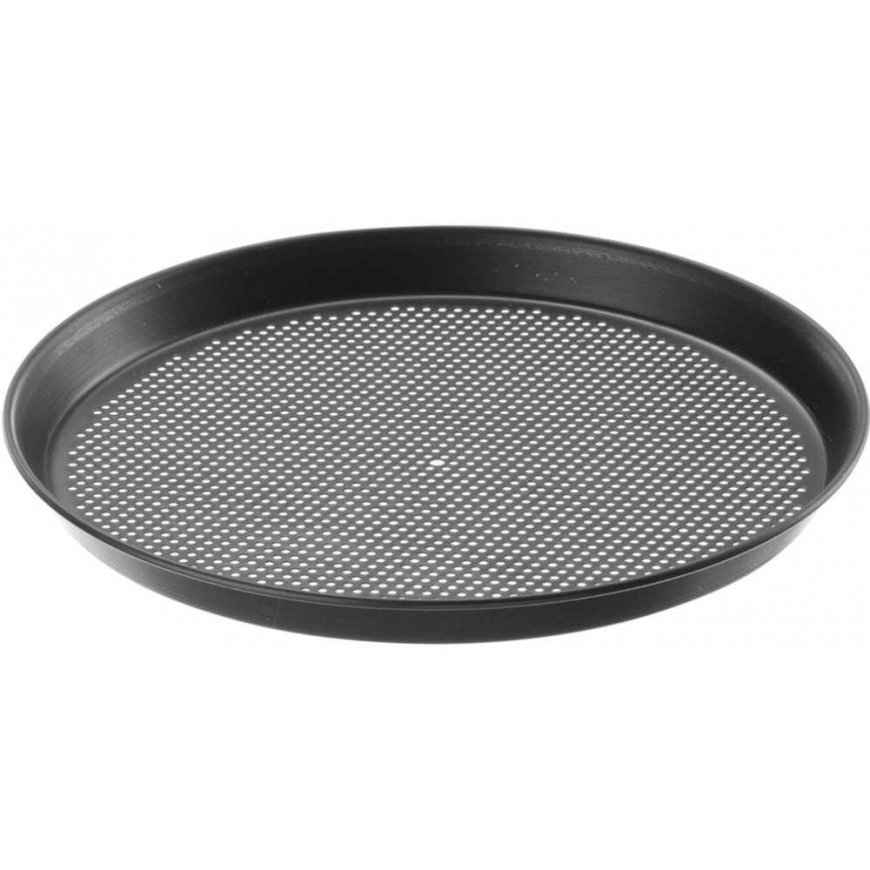 Round pizza baking tray, perforated, diameter. 260 mm - Hendi 616901