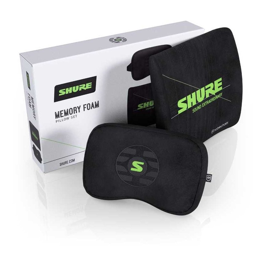 noblechairs Memory Foam Cushion-Set - Shure Edition