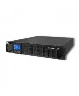 Qoltec 53945 Uninterruptible power supply UPS RACK | 1KVA | 800W | LCD