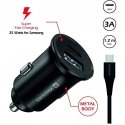 Swissten 35W Metal Car Charger Adapter with 25W Samsung SFC + 10W USB Swissten 35W Metal Car Charger Adapter with 25W Samsung SFC + 10W USB