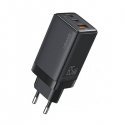 USAMS Ład. siec. 2xUSB-C+1xUSB 65W (only head) GaN PD3.0 +QC3.0