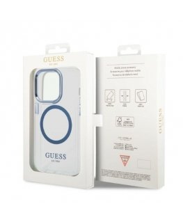 Guess GUHMP14XHTRMB iPhone 14 Pro Max 6,7" niebieski|blue hard c