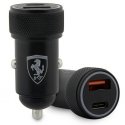 Ferrari ładowarka FECCMENK PD-QC 3.0 36W Fast Charge czarny|blac Ferrari ładowarka FECCMENK PD-QC 3.0 36W Fast Charge czarny|blac