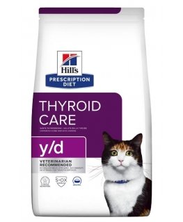 HILL'S Thyroid Care y/d - kassi kuivtoit - 3 kg