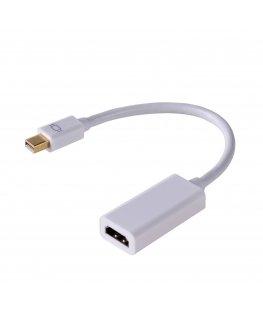 Akyga AK-AD-38 video kabeļu aksesuārs 0,15 m HDMI Type A (Standard) Mini DisplayPort Balts