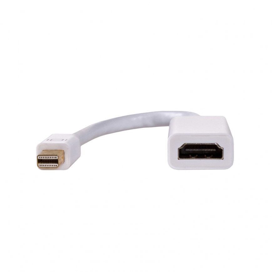 Akyga AK-AD-38 video kabeļu aksesuārs 0,15 m HDMI Type A (Standard) Mini DisplayPort Balts – 2