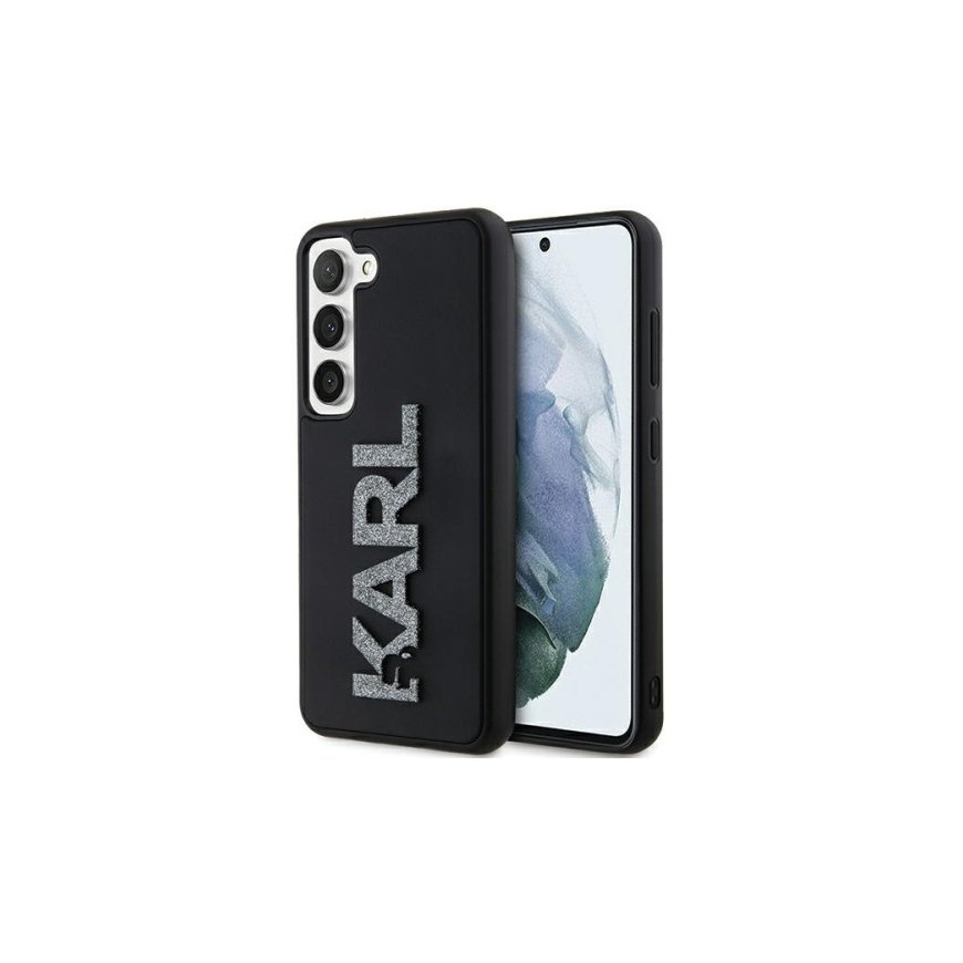 Karl Lagerfeld KLHCS23S3DMBKCK S23 S911 czarny|black hardcase 3D