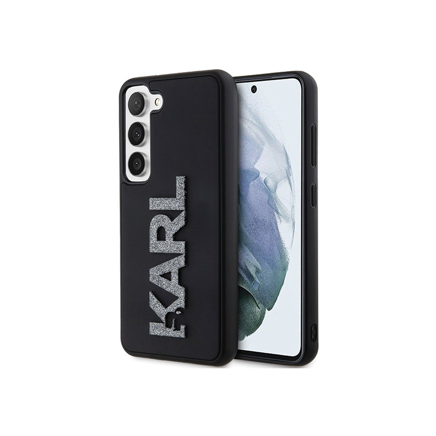 Karl Lagerfeld KLHCS23S3DMBKCK S23 S911 czarny|black hardcase 3D – 2