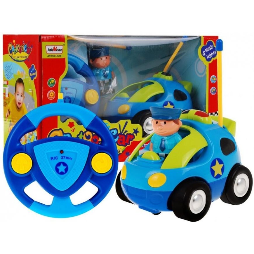 RoGer R/C Toy Car Police – 2