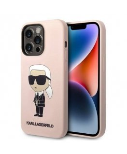Karl Lagerfeld KLHMP14LSNIKBCP Back Case for Apple iPhone 14 Pro