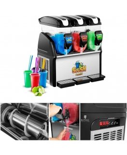 Royal Catering Granitor dispenser for drinks slush granites triple 3x 15L