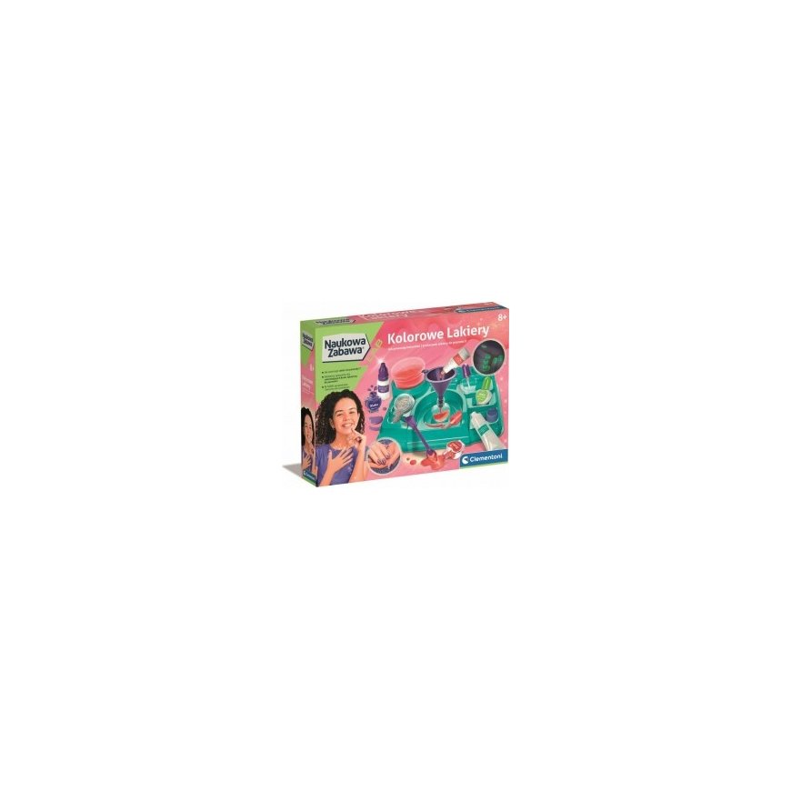 Clementoni Naukowa Zabawa Kolorowe lakiery 50890 – 2
