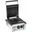 Royal Catering Waffle pan rectangle for 2 Belgian waffles