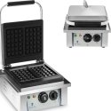Royal Catering Waffle pan rectangle for 2 Belgian waffles