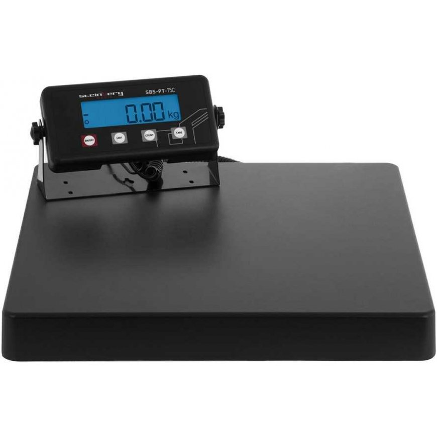 Virtuvinės svarstyklės Pramoninės pašto siuntinių svarstyklės 75kg / 10g LED Steinberg Systems SBS-PT-75C – 3