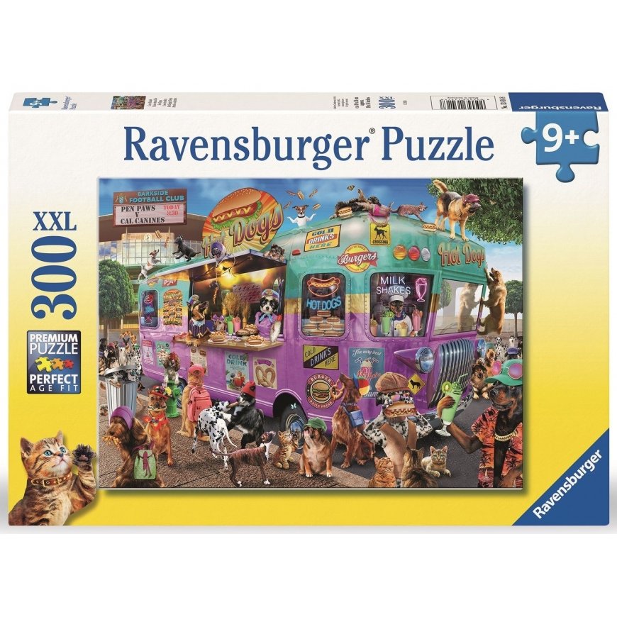 Ravensburger puzzle 300 pieces Hot dog queue
