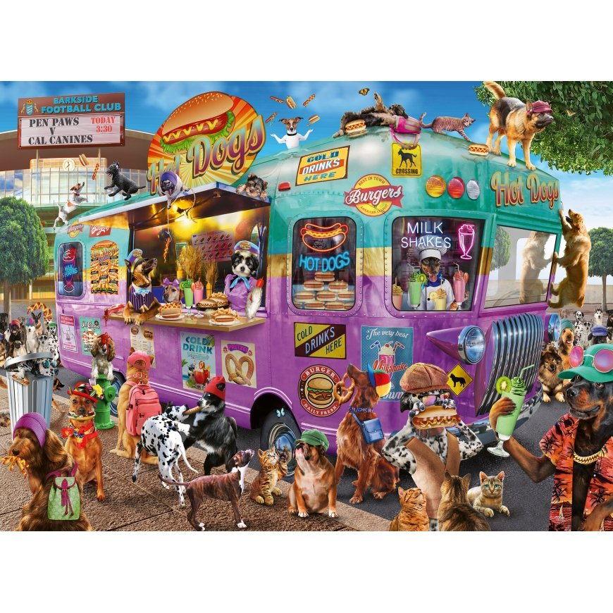 Ravensburger puzzle 300 pieces Hot dog queue – 2