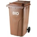 Dėžutės konteineris BIO atliekoms ir maisto atliekoms SERTIFIKATAI Europlast Austria - ruda 240L Dėžutės konteineris BIO atliekoms ir maisto atliekoms SERTIFIKATAI Europlast Austria - ruda 240L