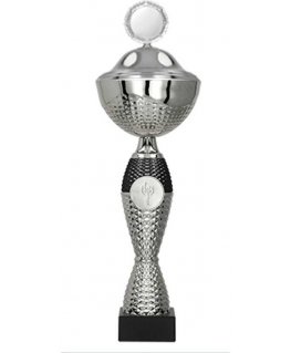 Detal Metalinis puodelis su dangteliu
