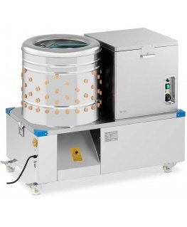 Wiesenfield Scalding scalder for poultry, chickens and turkeys 2in1, drum dia. 50 cm 55 l 1.5 kW