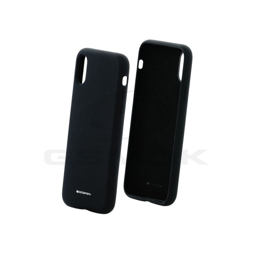 Mercury Silicone iPhone X|Xs czarny |black