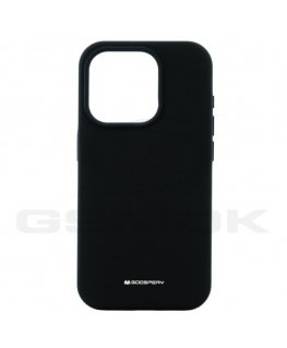 Mercury Silicone iPhone 15 Pro 6,1" czarny|black