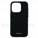 Mercury Silicone iPhone 15 Pro 6,1" czarny|black