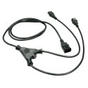 Lindy 30039 кабель питания Черный 2 m Разъем C14 2 x разъем C13 Lindy 30039 кабель питания Черный 2 m Разъем C14 2 x разъем C13