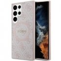 Guess GUHMS24LG4GFRP S24 Ultra S928 różowy|pink hardcase 4G Coll Guess GUHMS24LG4GFRP S24 Ultra S928 różowy|pink hardcase 4G Coll