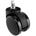 noblechairs hard floor castors V2 - 60 mm with automatic. Locking function noblechairs hard floor castors V2 - 60 mm with automatic. Locking function
