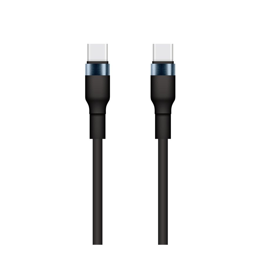 Setty USB-C - USB-C cable 1m 3A KSC-C-131 black