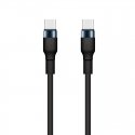 Setty USB-C - USB-C cable 1m 3A KSC-C-131 black Setty USB-C - USB-C cable 1m 3A KSC-C-131 black