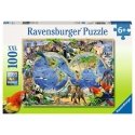 Ravensburger 4005556105403 Contour puzzle 100 pc(s) Maps Ravensburger 4005556105403 Contour puzzle 100 pc(s) Maps