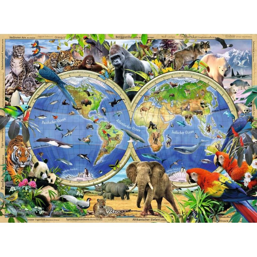 Ravensburger 4005556105403 Контурный пазл 100 шт Карты – 2
