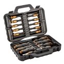 Neo Tools 58-osaline kruvikeeraja ja kruvikeeraja otsiku komplekt Neo Tools 58-osaline kruvikeeraja ja kruvikeeraja otsiku komplekt